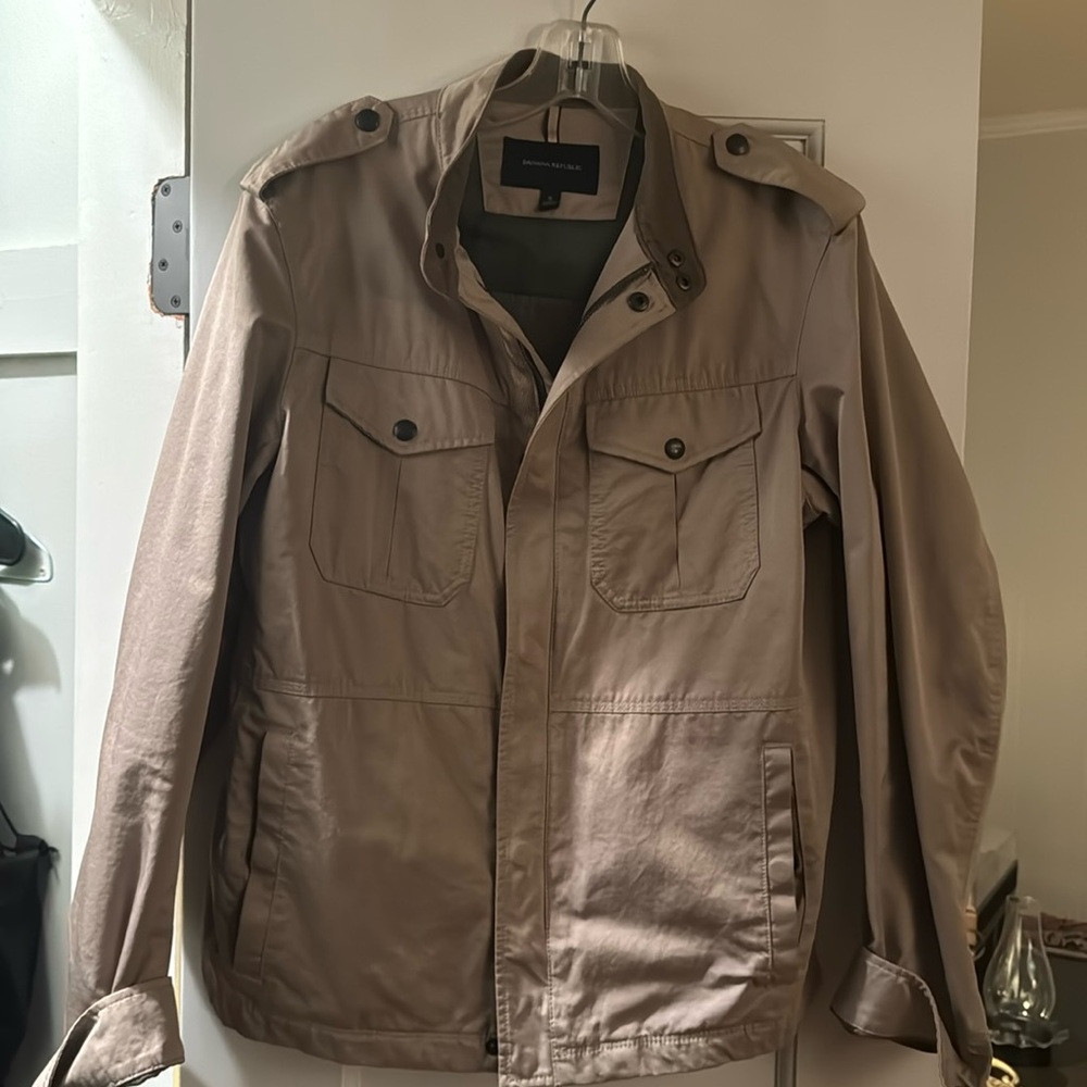 Men’s banana republic small khaki jacket